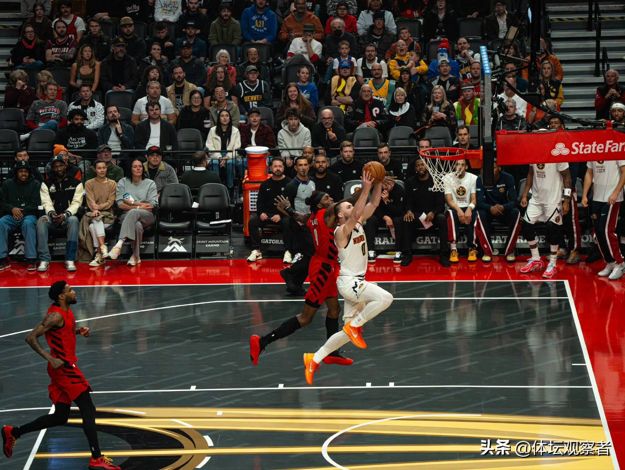 NBA常规赛火箭主场140-116大胜开拓者杨瀚森被下放杜兰特30分的简单介绍  第1张