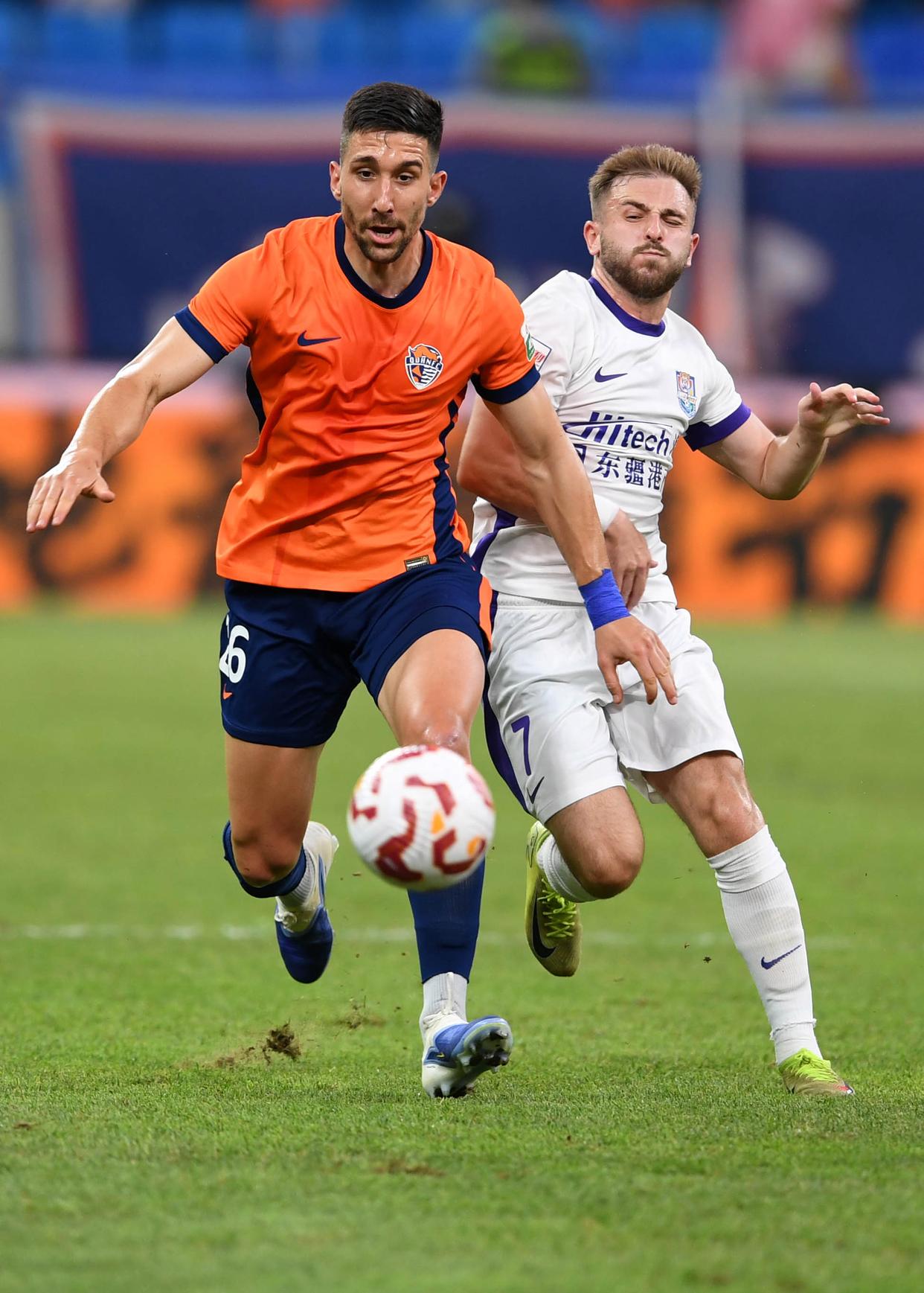 中超天津津门虎0-0青岛西海岸杨帆、阿齐兹进球被吹的简单介绍  第2张