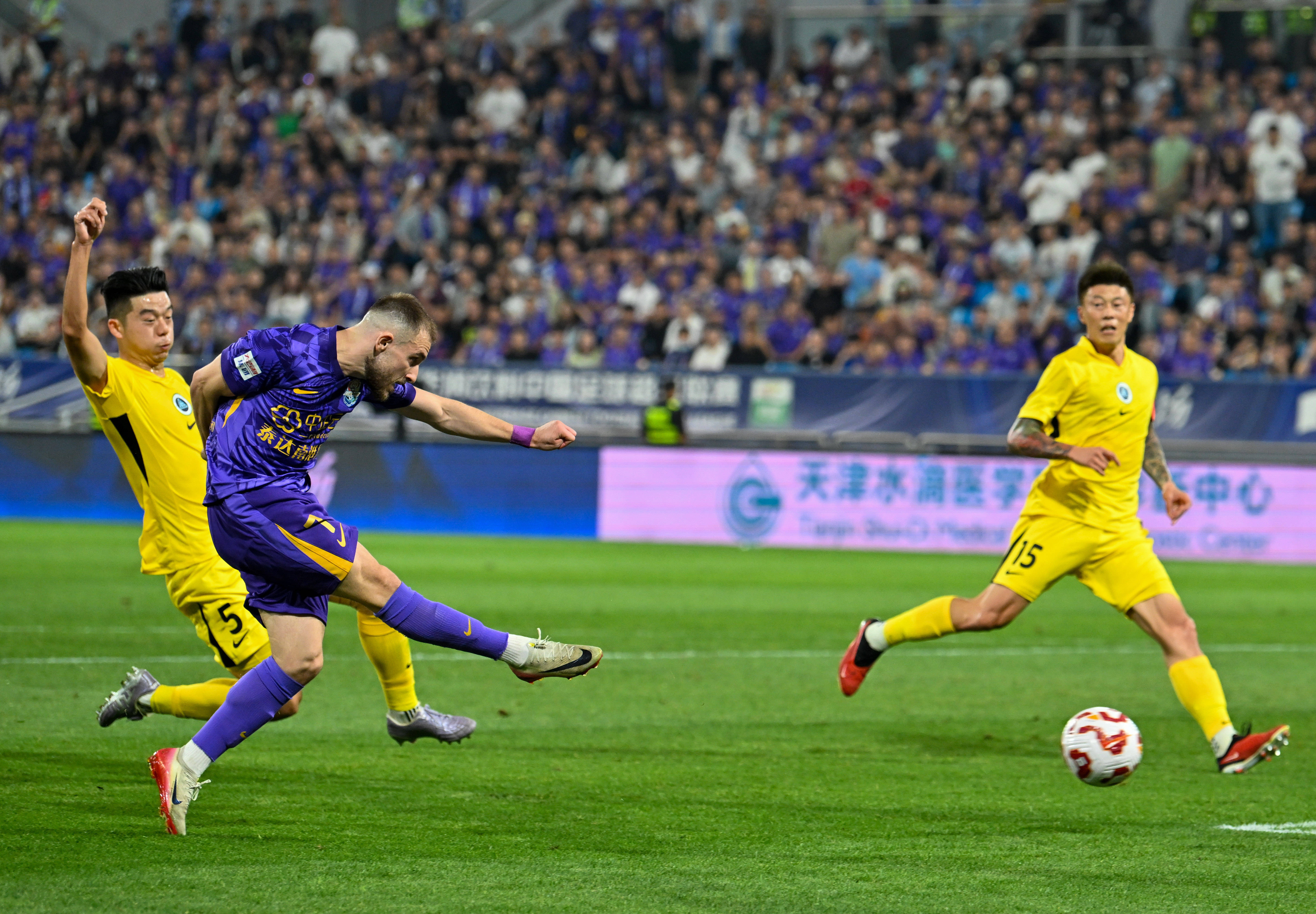 中超上海申花VS天津津门虎前瞻预测天津津门虎近期联赛表现不错的简单介绍